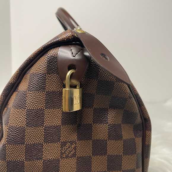 Authentic Louis Vuitton Speedy 30 Damier Ebene - Picture 8 of 17